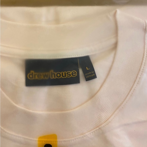 Drew House Mascot Tee Cream White Large Oversized Justin Bieber Brand - Picture 3 of 6